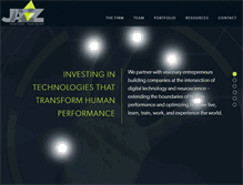 Tablet Screenshot of jazzvp.com